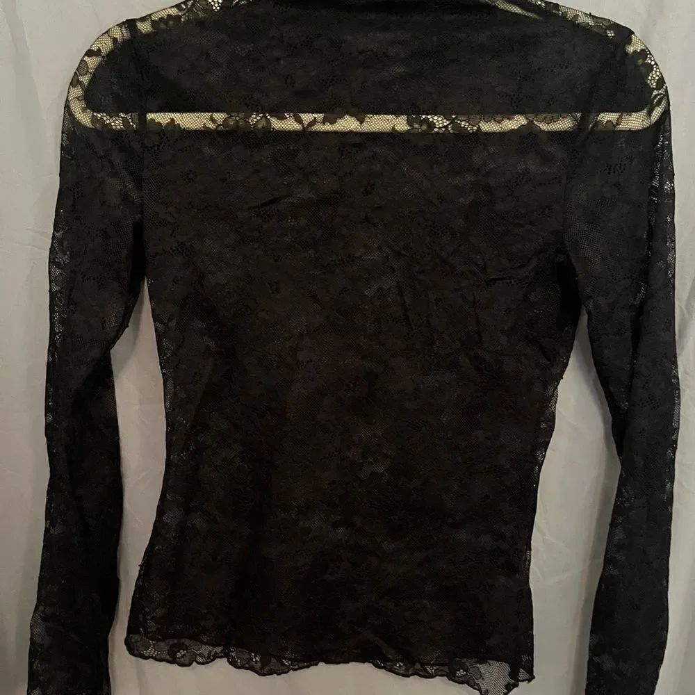 Lace Black Blouse